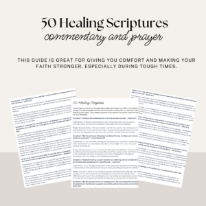 50 healing scriptures