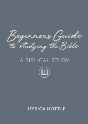 beginners guide to studying the Bible