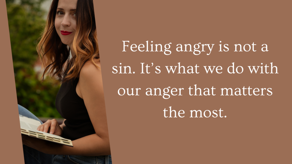 anger in the bible